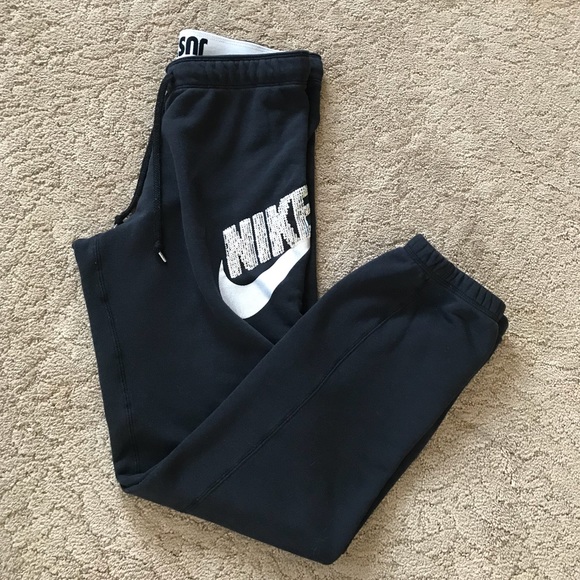 nike silver joggers